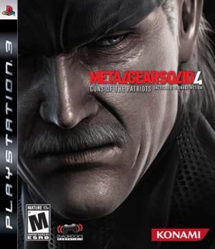 Metal Gear Solid 4 ps3 roms iso games