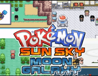 Pokemon Sun Sky and Moon Galaxy gba games roms