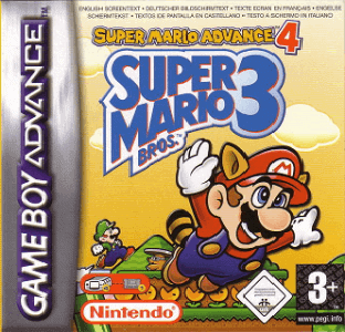 Super Mario Advance 4: Super Mario Bros. 3 gba games roms