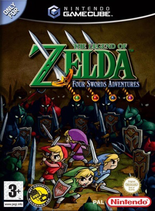 Legend of Zelda Four Swords gamecube games roms