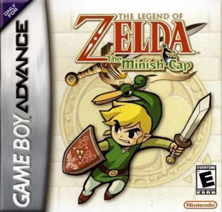 The Legend of Zelda The Minish Cap gba games roms