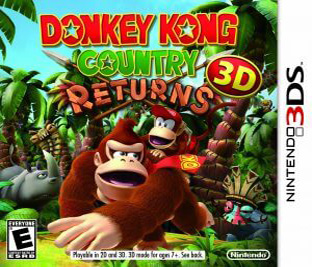 Donkey Kong Country Returns 3D nintendo 3ds games roms