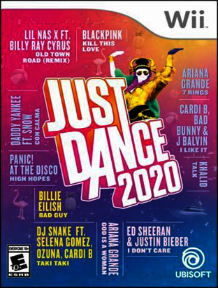Just Dance 2020 nintendo wii console roms games