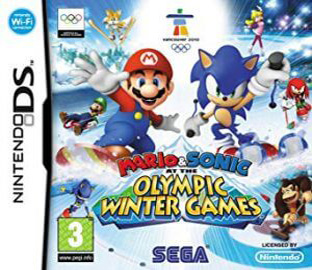 Mario Sonic at the Olympic Winter Games nintendo ds roms games