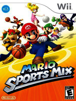 Mario Sports Mix nintendo wii console roms games