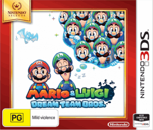 Mario and Luigi Dream Team nintendo 3ds games roms