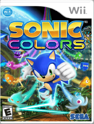 Sonic Colors nintendo wii console roms games