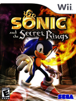 Sonic and the Secret Rings nintendo wii console roms games