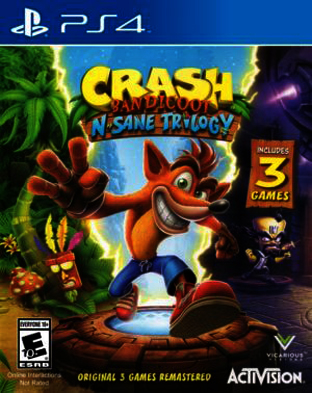 Crash Bandicoot N. Sane Trilogy ps4 roms iso games