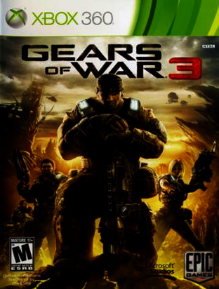 Gears of War 3 xbox 360 roms iso