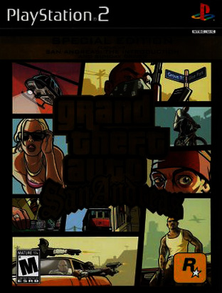 Grand Theft Auto - San Andreas Sony PlayStation 2 (PS2) ROM / ISO