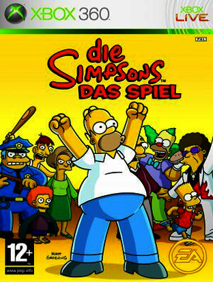 The Simpsons Game xbox 360 roms iso