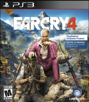 Far Cry 4 ps3 roms iso games