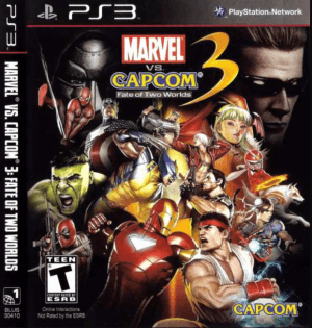 Marvel vs Capcom 3 Fate of Two Worlds ps3 roms