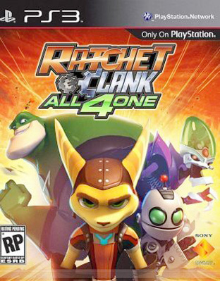 Ratchet and Clank All 4 One ps3 roms