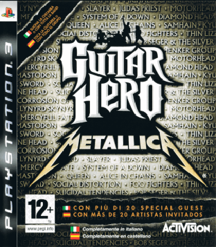Guitar Hero Metallica ps3 roms